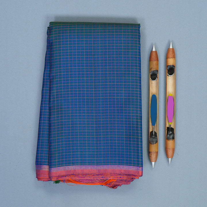 Hayagrivas Handloom Mayilkazhuthu Kanjivaram Silk Saree KBE2427C7-1
