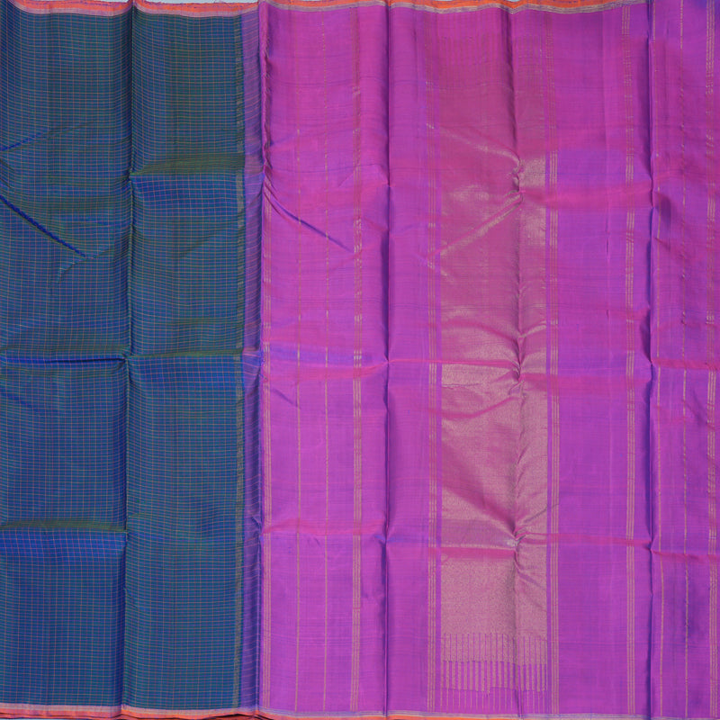 Hayagrivas Handloom Mayilkazhuthu Kanjivaram Silk Saree KBE2427C7-1