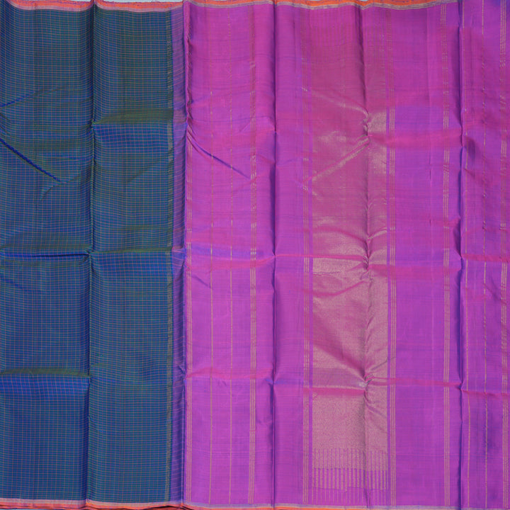 Hayagrivas Handloom Mayilkazhuthu Kanjivaram Silk Saree KBE2427C7-1