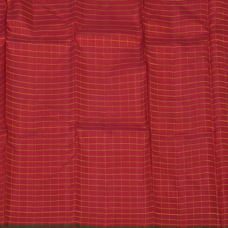 Hayagrivas Handloom Cream Kanjivaram Silk Saree KBE2428C1-1