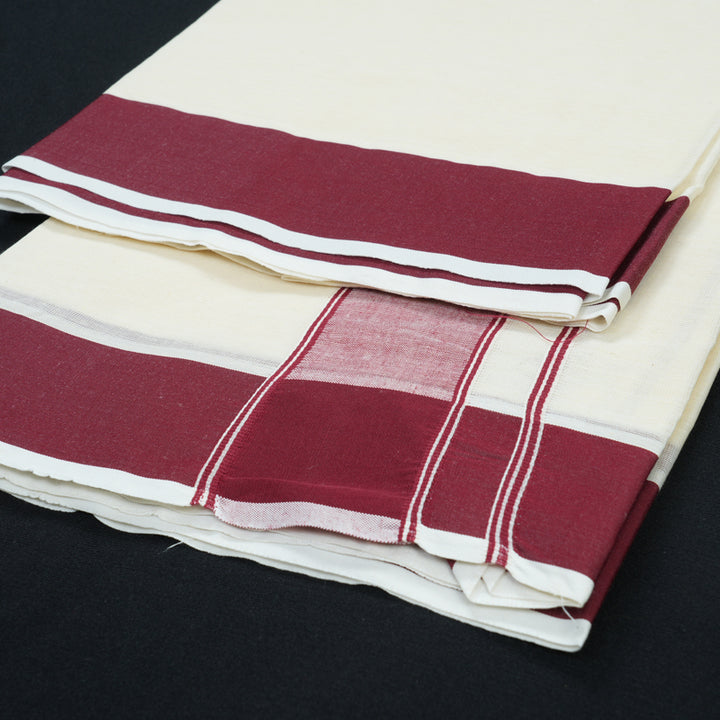 Hayagrivas Handloom 8 Mulam Cotton Dhotis KBE242D2-9 2FAN