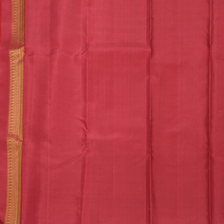 Hayagrivas Handloom Maroon Kanjivaram Silk Saree KBE2432C2-1