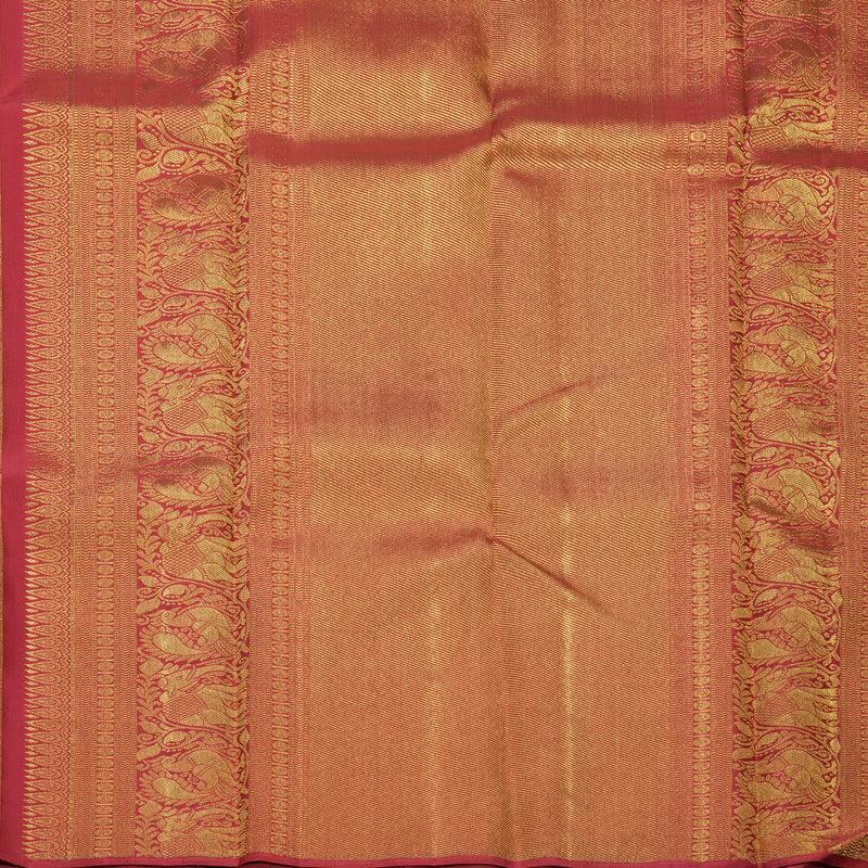 Hayagrivas Handloom Maroon Kanjivaram Silk Saree KBE2432C2-1