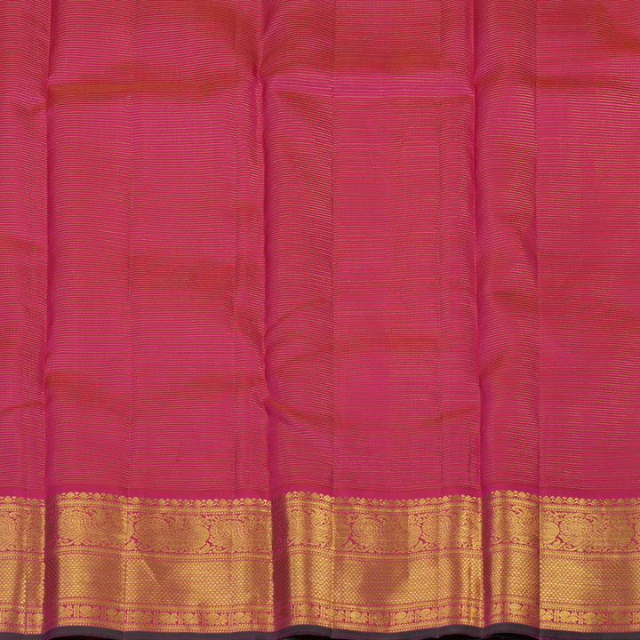 Hayagrivas Handloom Deep Pink Kanjivaram Silk Saree KBE2450C23-1