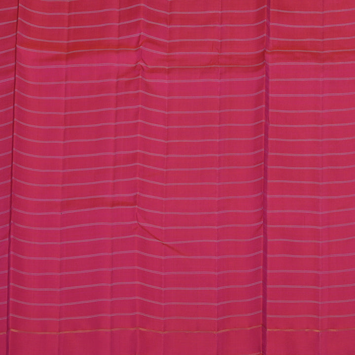 Hayagrivas Handloom Pink Kanjivaram Silk Saree KBE2469C5-1