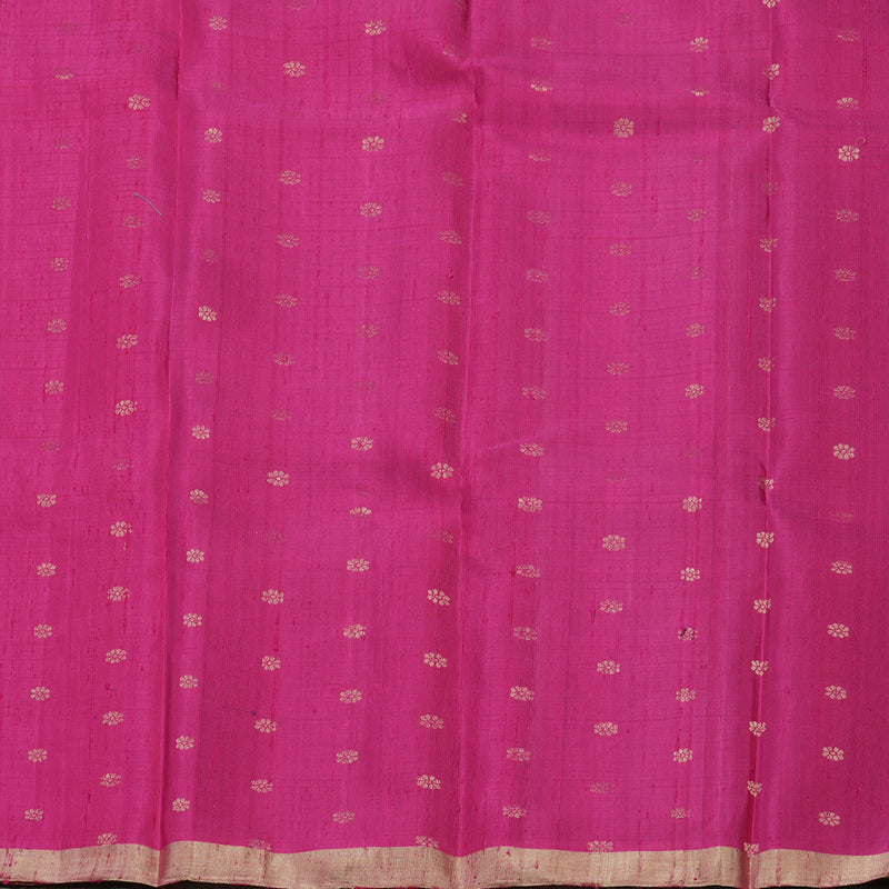 Hayagrivas Handloom Pure Plum Purple Soft Silk Saree with Pink Border KBE247D13-1