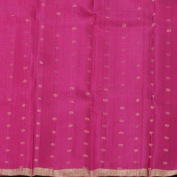 Hayagrivas Handloom Pure Plum Purple Soft Silk Saree with Pink Border KBE247D13-1