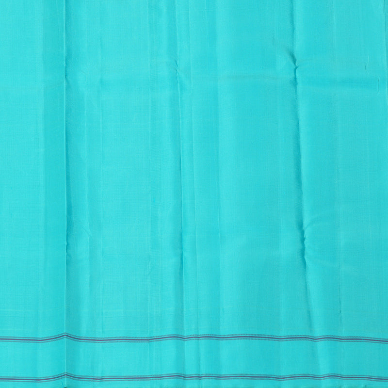 Hayagrivas Handloom Black & White (Zasa Zasa Kattam) Kanjivaram Silk Saree KBE2483C11-3