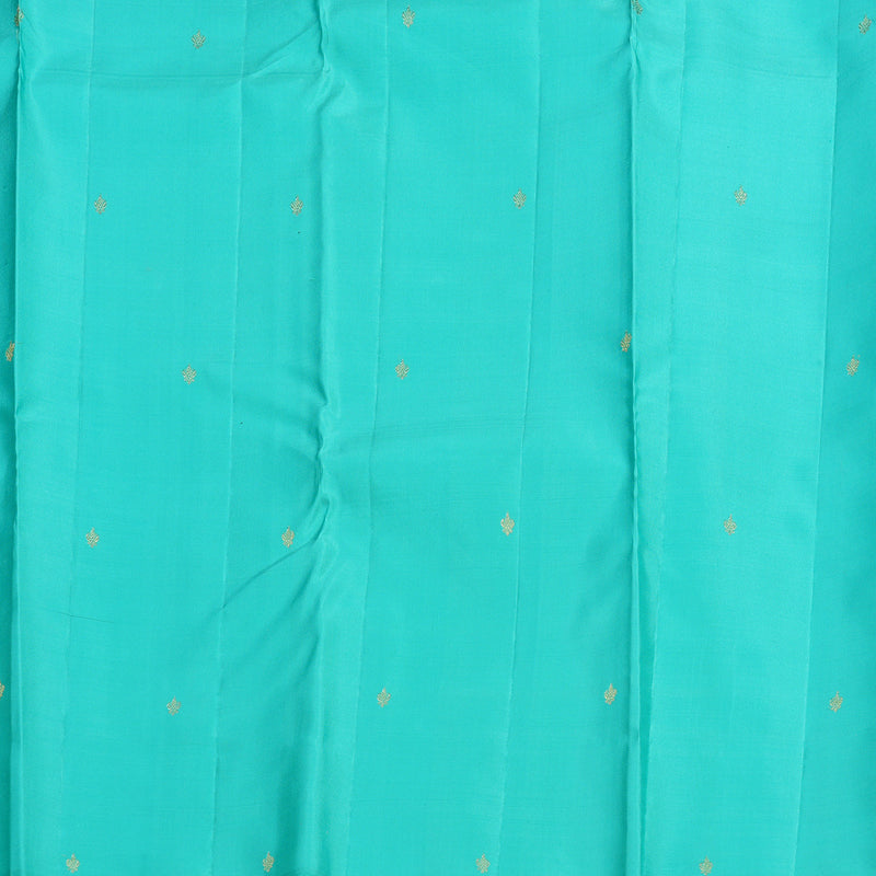Hayagrivas Handloom Dark Blue Kanjivaram Silk Saree KBE2489C8-1