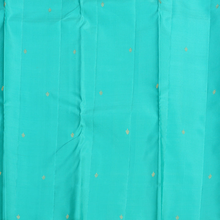 Hayagrivas Handloom Dark Blue Kanjivaram Silk Saree KBE2489C8-1