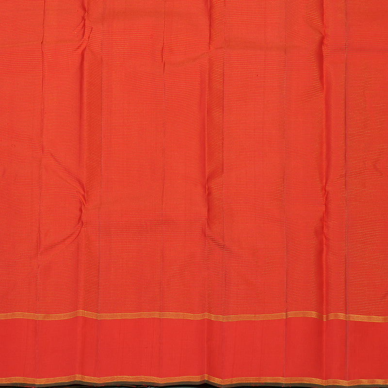Hayagrivas Handloom Red Kanjivaram Silk Saree KBE2493C7-3