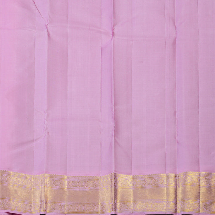Hayagrivas Handloom Cherry Red Kanjivaram Silk Saree with Rose Pink Border KBE2510C3-3