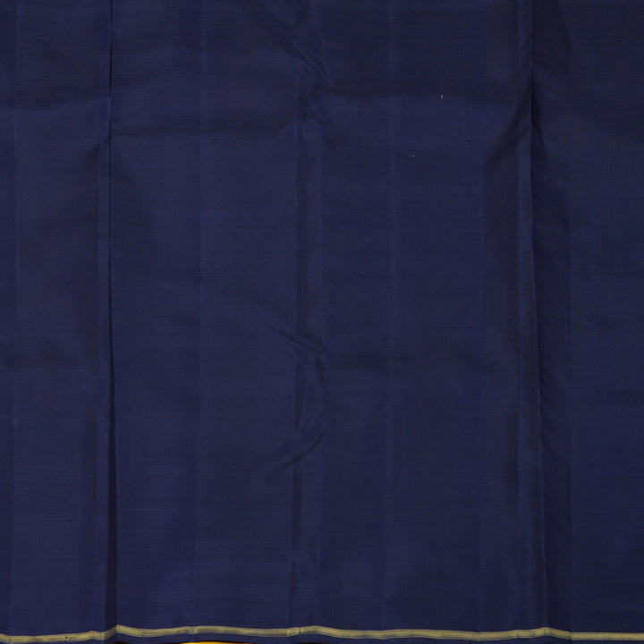 Hayagrivas Handloom Yellow Kanjivaram Silk Saree KBE2514C3-1
