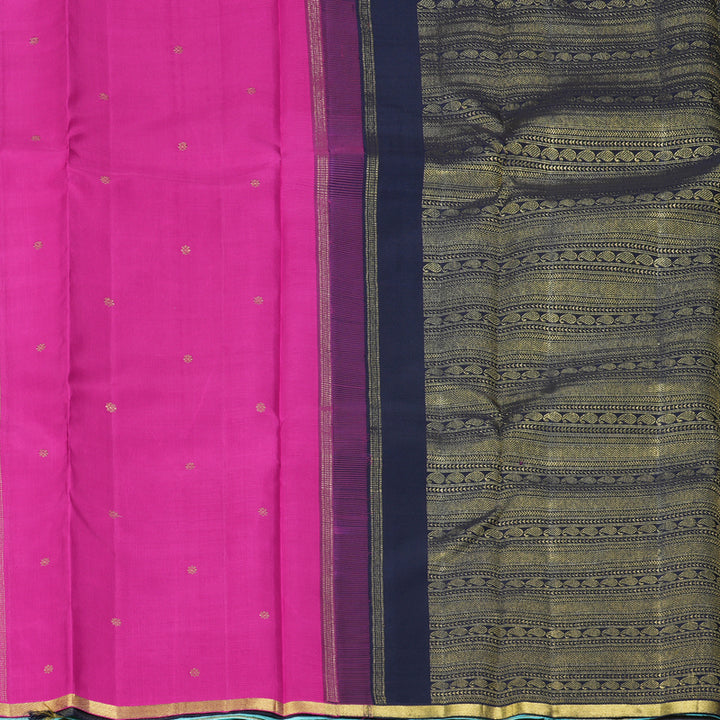 Hayagrivas Handloom Ice Blue Kanjivaram Silk Saree KBE2514C5-1
