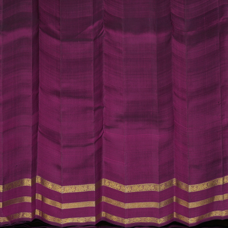 Hayagrivas Handloom Purple Kanjivaram Silk Saree KBE2514C6-1
