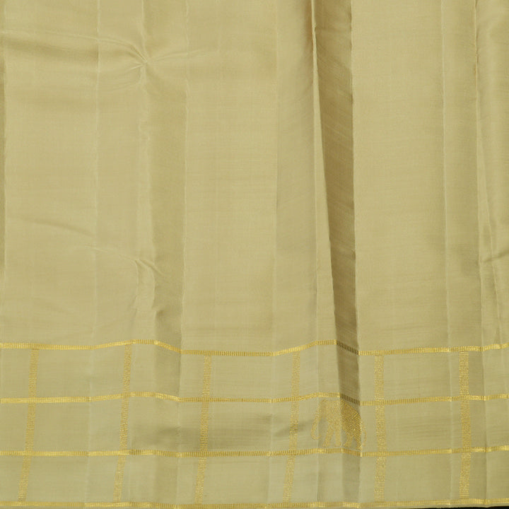Hayagrivas Handloom Lotus Pink Kanjivaram Silk Saree with Beige Border KBE2523C14-1