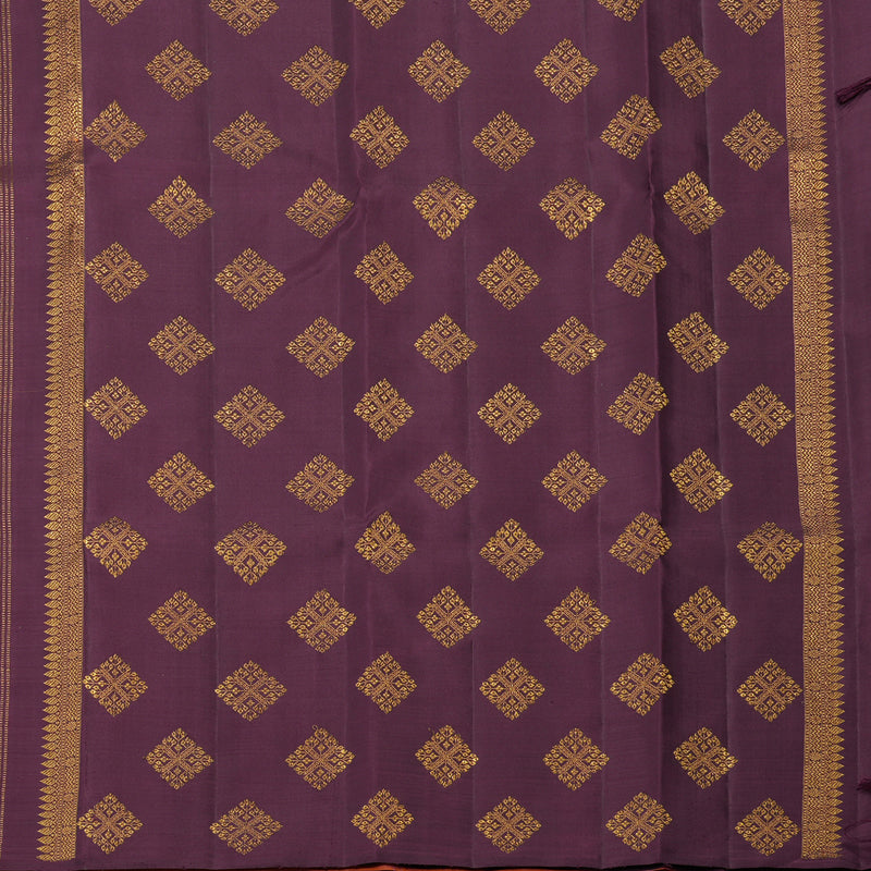 Hayagrivas Handloom Peach Pink Kanjivaram Silk Saree KBE2523C17-1
