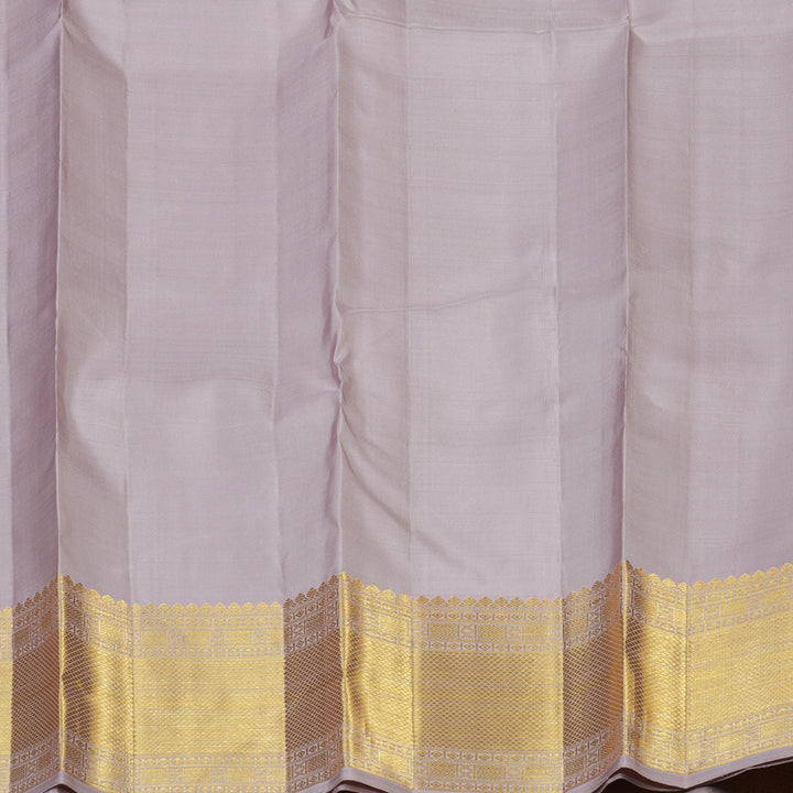 Hayagrivas Handloom Lilac Kanjivaram Silk Saree KBE2523C18-1