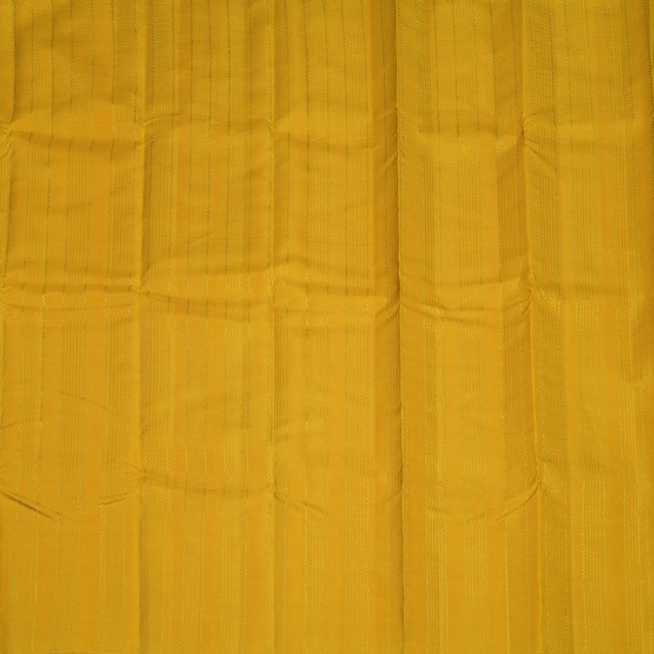 Hayagrivas Handloom Yellow Kanjivaram Silk Saree KBE2523C28-1