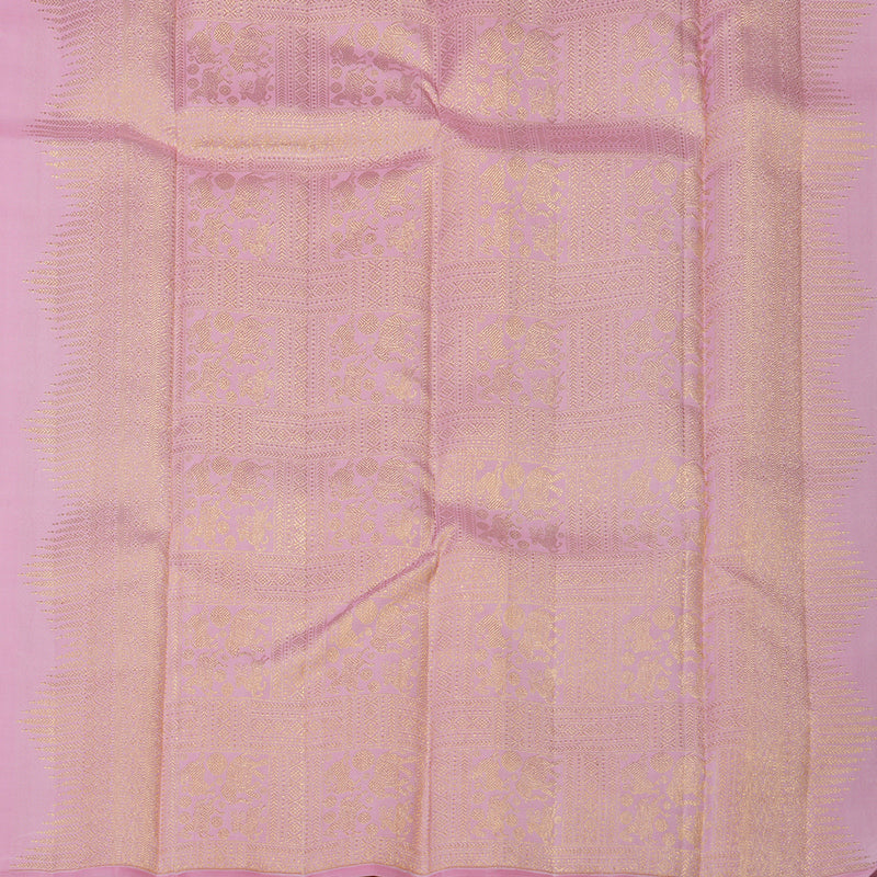 Hayagrivas Handloom Red Kanjivaram Silk Saree KBE2523C4-1