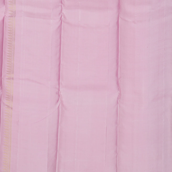 Hayagrivas Handloom Purple Kanjivaram Silk Saree KBE2523C9-1