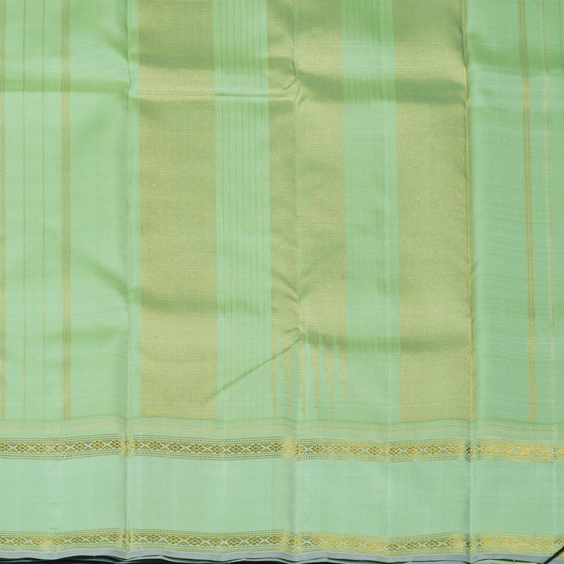 Hayagrivas Handloom Pastel Checks Kanjivaram Silk Saree with Pista Green Border KBE2529C3-1