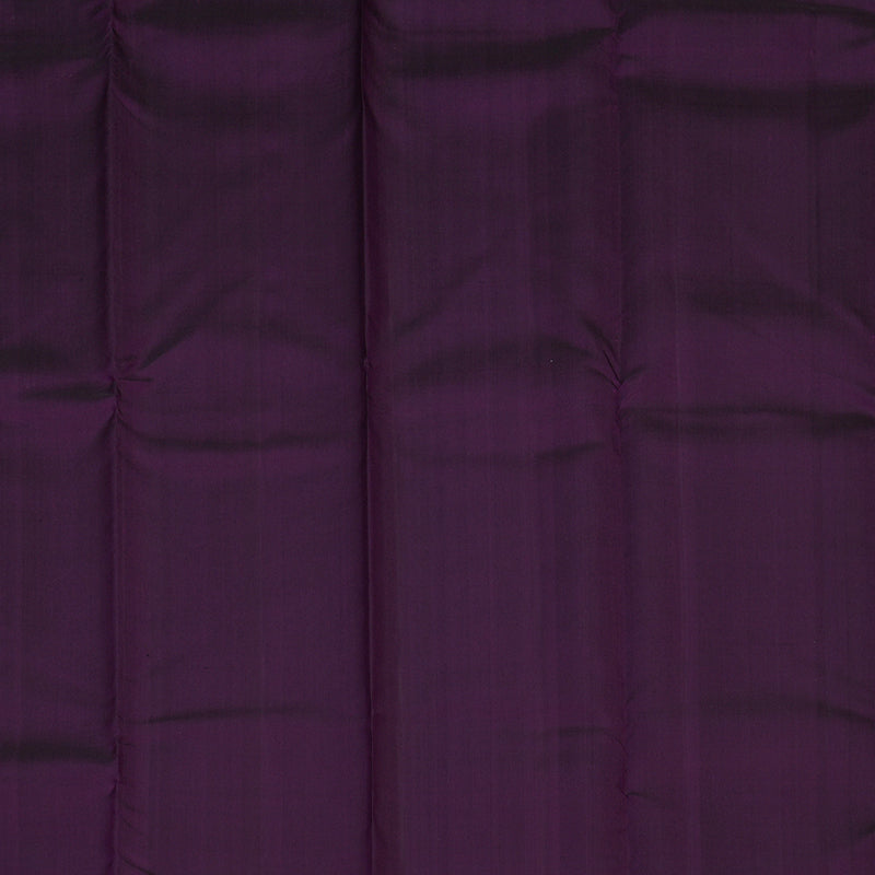 Hayagrivas Handloom Dark Purple Kanjivaram Silk Saree KBE2532C3-1