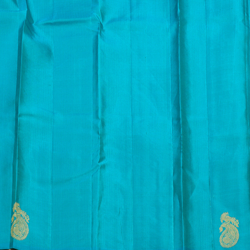 Hayagrivas Handloom Beige Kanjivaram Silk Saree KBE2534C4-2
