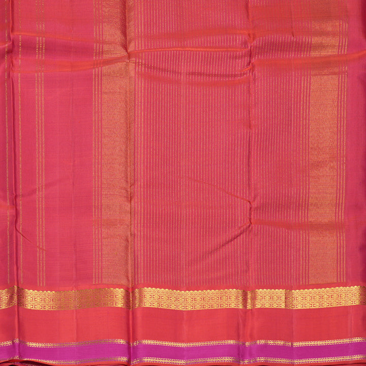 Hayagrivas Handloom Bottle Green Kanjivaram Silk Saree KBE2535C8-1