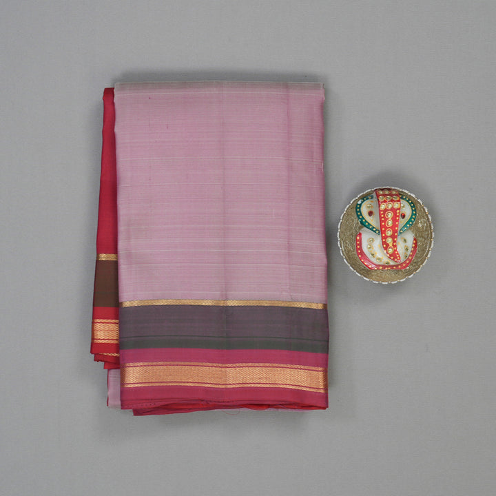 Hayagrivas Handloom Lavendar-Pink Kanjivaram Silk Saree KBE2543C1-14