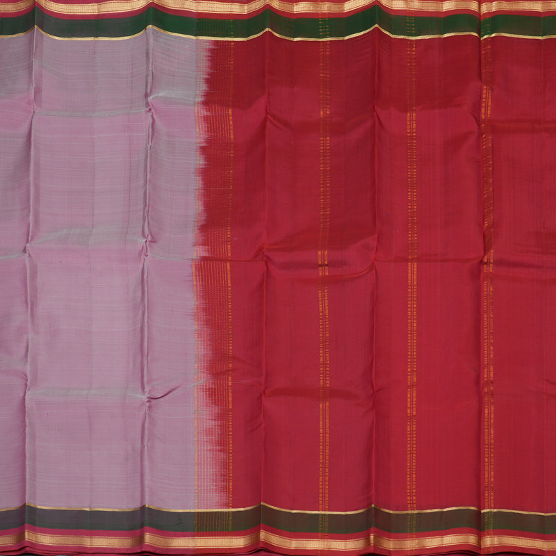Hayagrivas Handloom Lavendar-Pink Kanjivaram Silk Saree KBE2543C1-14