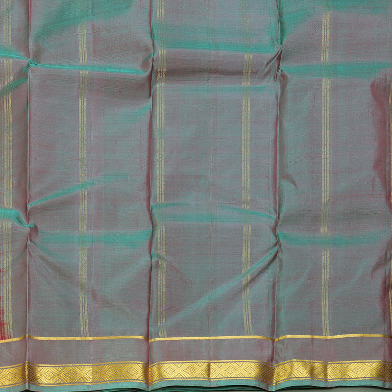 Hayagrivas Handloom Reddish-Pink Kanjivaram Silk Saree KBE2543C1-5