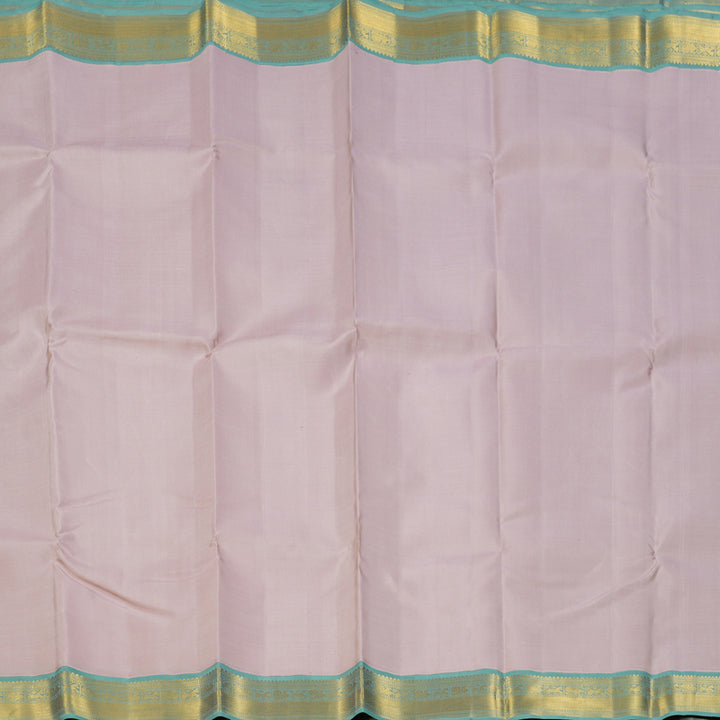 Hayagrivas Handloom Mild Onion Pink Kanjivaram Silk Saree KBE2550C2-1