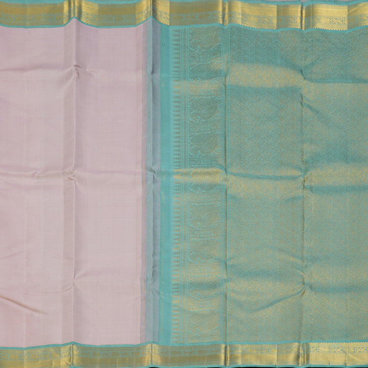 Hayagrivas Handloom Mild Onion Pink Kanjivaram Silk Saree KBE2550C2-1