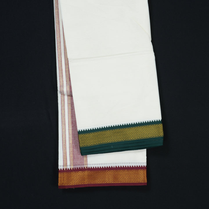 Hayagrivas Handloom 9*5 Cotton Dhotis KBE2552C1-1