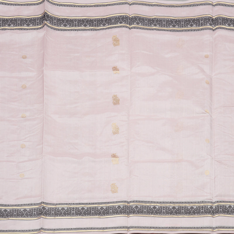 Hayagrivas Handloom Pure Silk Cotton Saree in Baby Pink KBE258E3-10