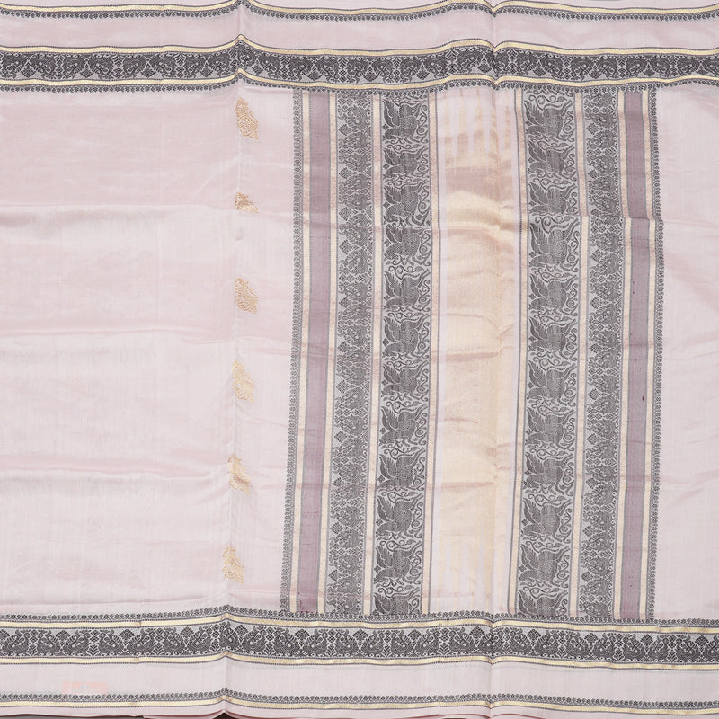 Hayagrivas Handloom Pure Silk Cotton Saree in Baby Pink KBE258E3-10