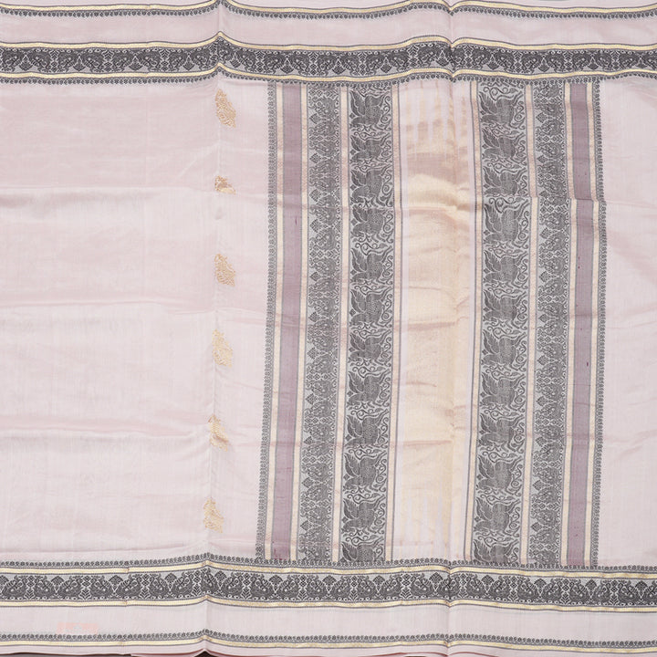 Hayagrivas Handloom Pure Silk Cotton Saree in Baby Pink KBE258E3-10