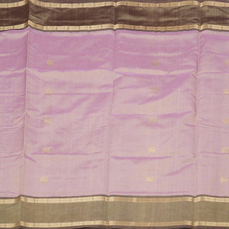 Hayagrivas Handloom Pure Silk Cotton Saree in Onion Pink KBE258E3-3