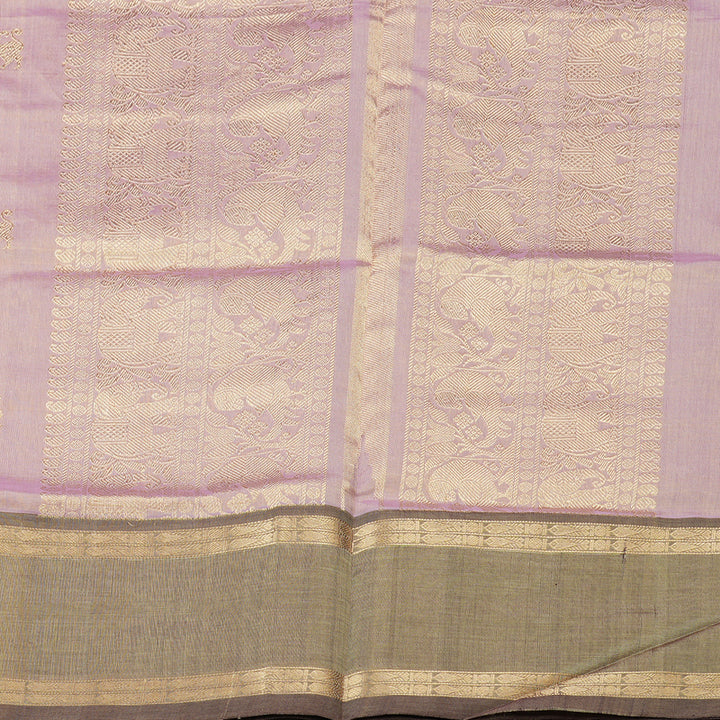 Hayagrivas Handloom Pure Silk Cotton Saree in Onion Pink KBE258E3-3