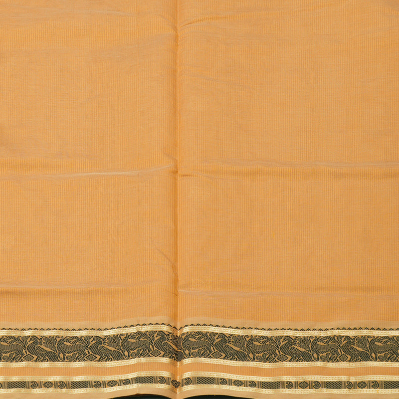 Hayagrivas Handloom Pure Silk Cotton Saree in Warm Mustard KBE258E3-7