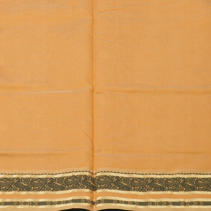 Hayagrivas Handloom Pure Silk Cotton Saree in Warm Mustard KBE258E3-7