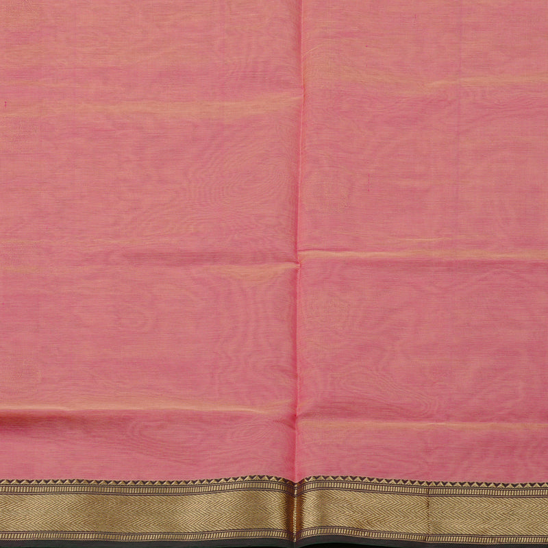 Hayagrivas Handloom Pure Silk Cotton Saree in Subtle Baby Pink KBE258E4-1