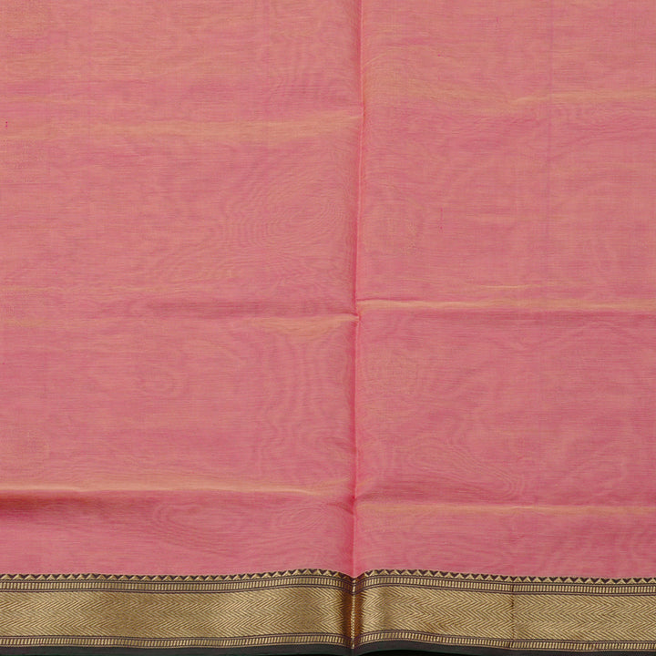 Hayagrivas Handloom Pure Silk Cotton Saree in Subtle Baby Pink KBE258E4-1