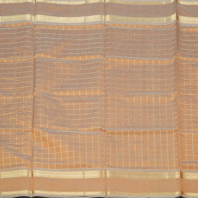 Hayagrivas Handloom Pure Silk Cotton Saree in Sandal KBE258E4-10
