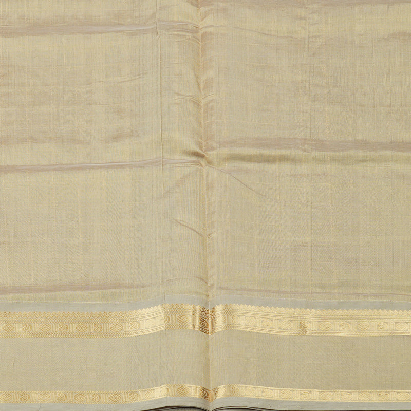 Hayagrivas Handloom Pure Silk Cotton Saree in Beige KBE258E4-8