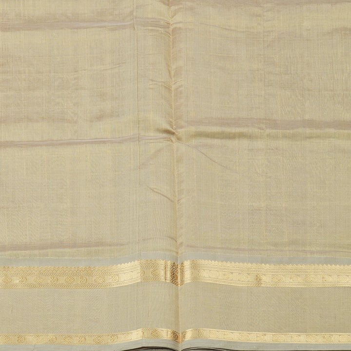 Hayagrivas Handloom Pure Silk Cotton Saree in Beige KBE258E4-8