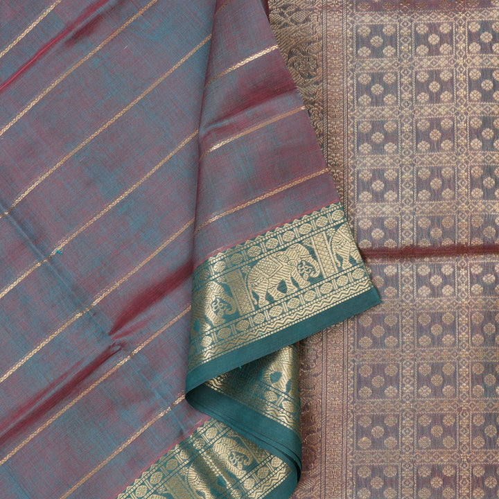 Hayagrivas Handloom Pure Silk Cotton Saree in Mandhalir KBE258E5-16
