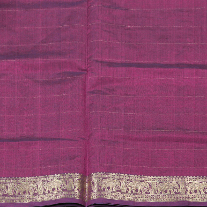 Hayagrivas Handloom Pure Silk Cotton Saree in Purple KBE258E5-17