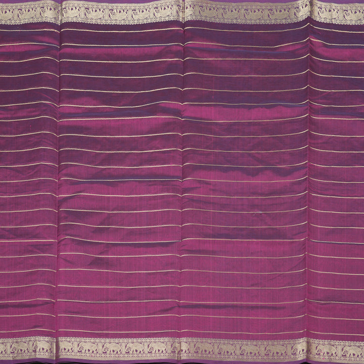 Hayagrivas Handloom Pure Silk Cotton Saree in Purple KBE258E5-17